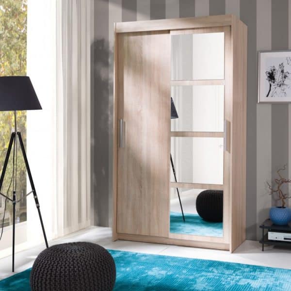 wardrobe NERO SONOMA 120