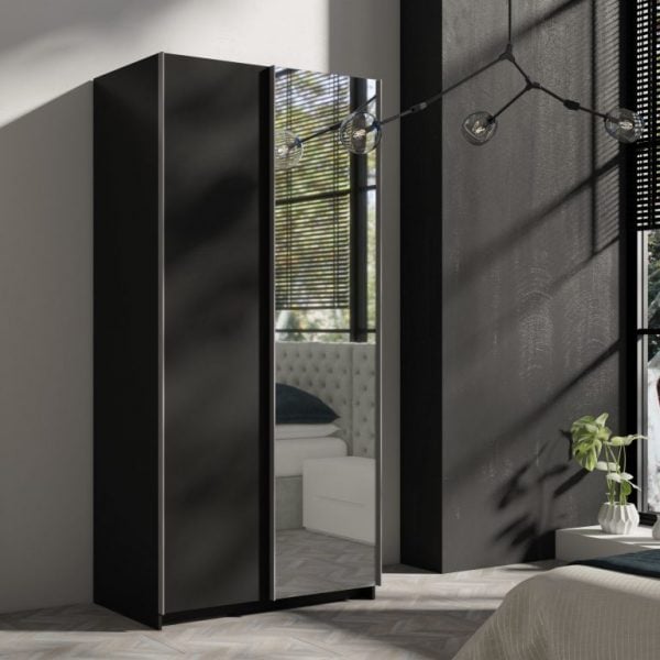 wardrobe RICK black 100