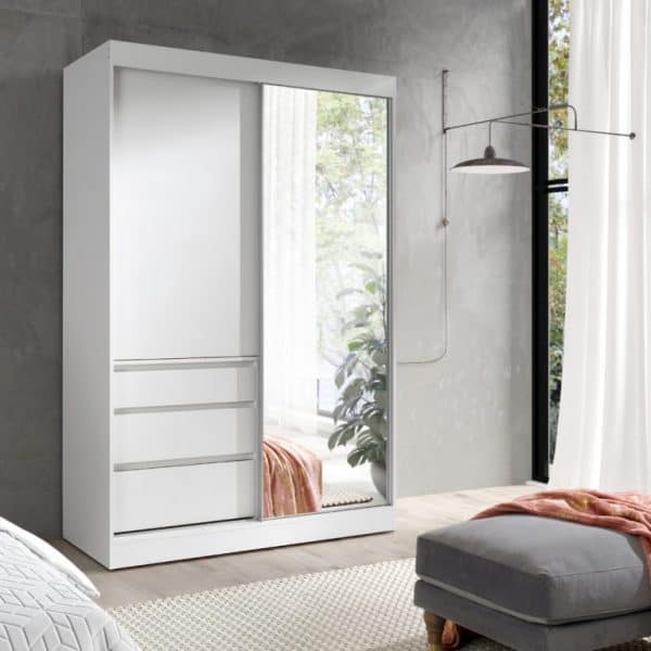 wardrobe HAITI 140 white