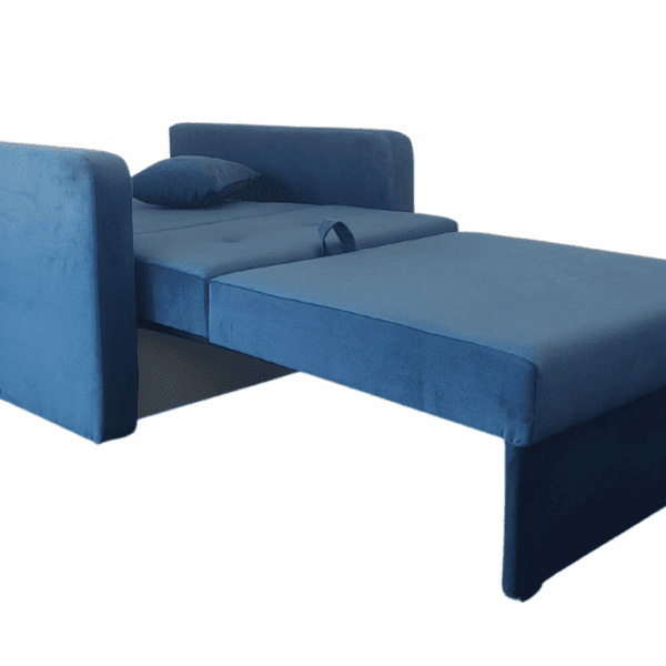 ARMCHAIR VELVET BLUE