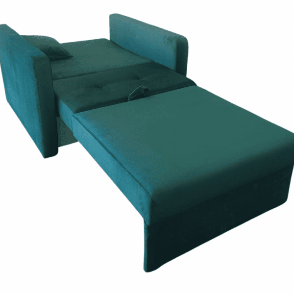 ARMCHAIR VELVET GREEN 2